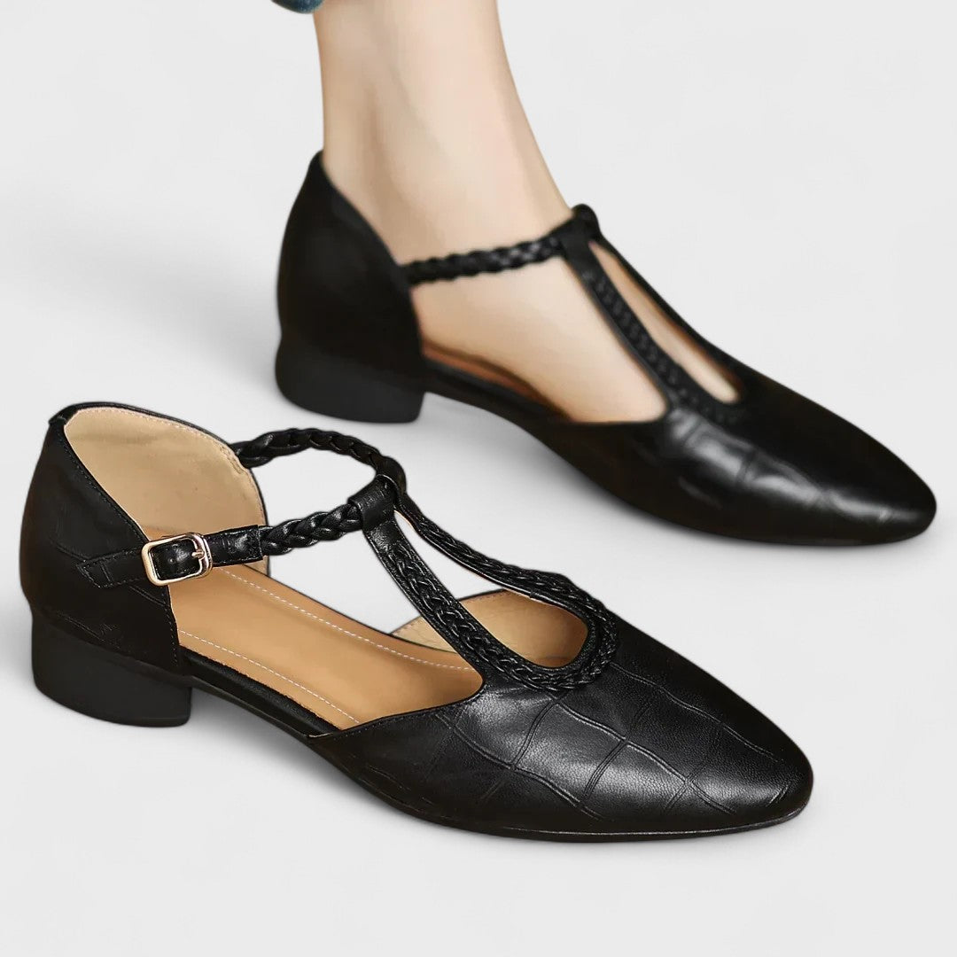 Heleina - Sapatos Ortopédicos De Couro