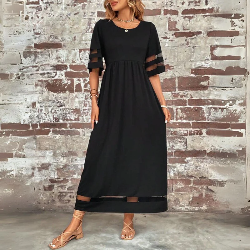 Dayena - Vestido Elegante Que Cobre a Barriga