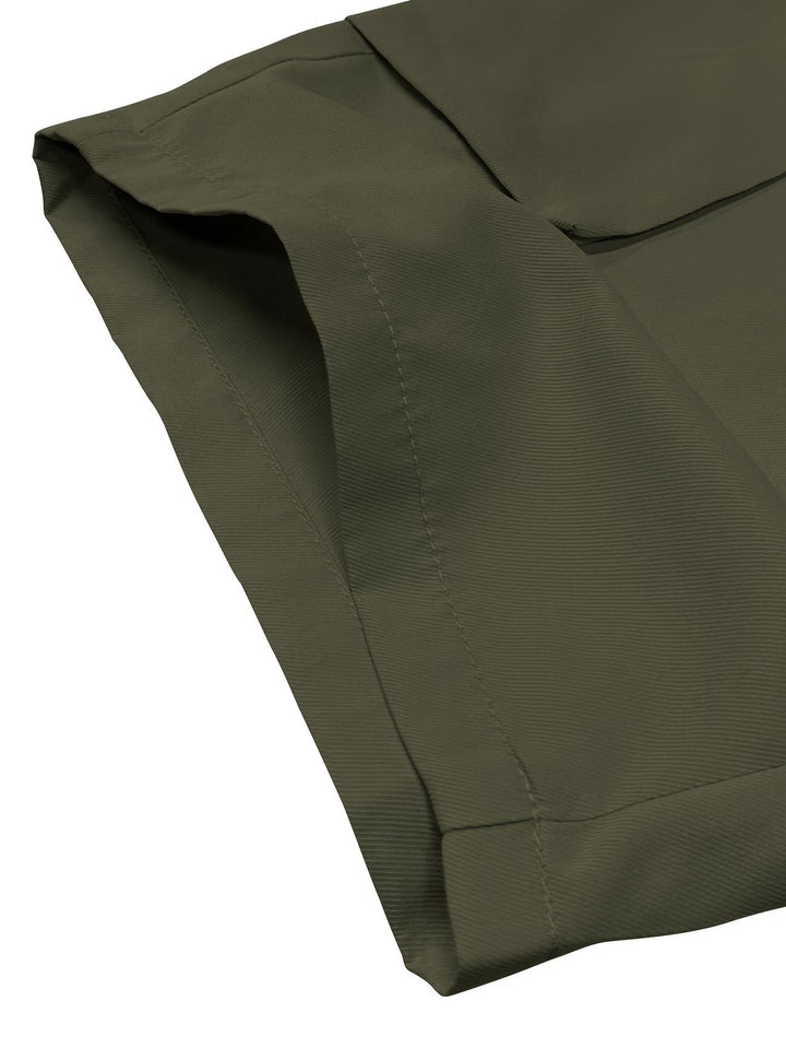 Burkus -  Calções Cargo Casuais Com Vários Bolsos
