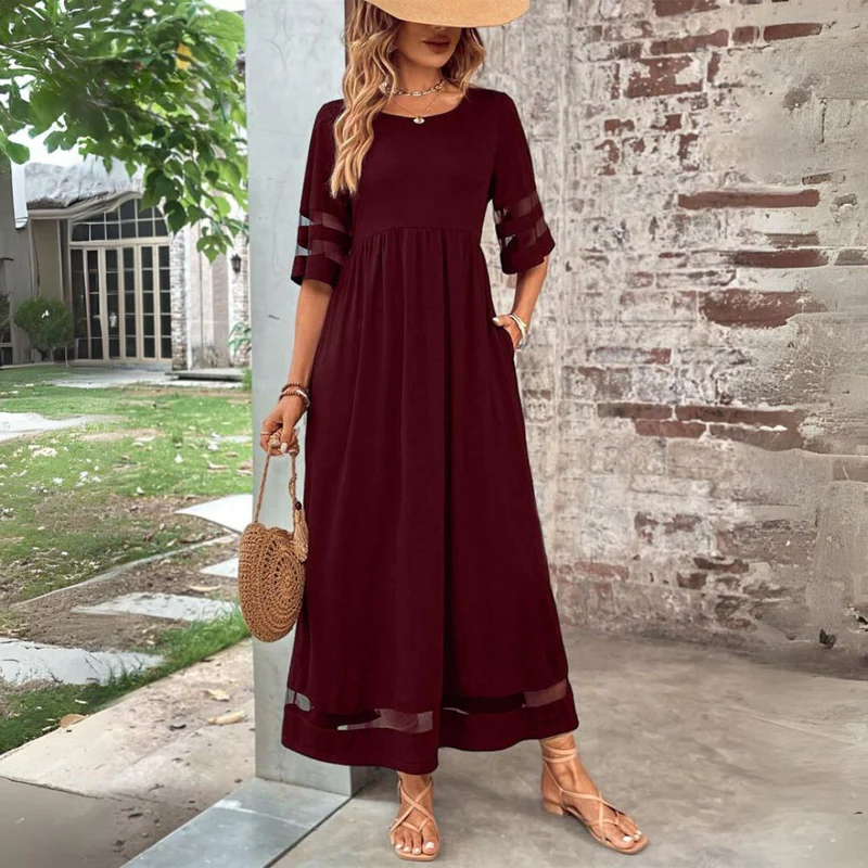 Dayena - Vestido Elegante Que Cobre a Barriga