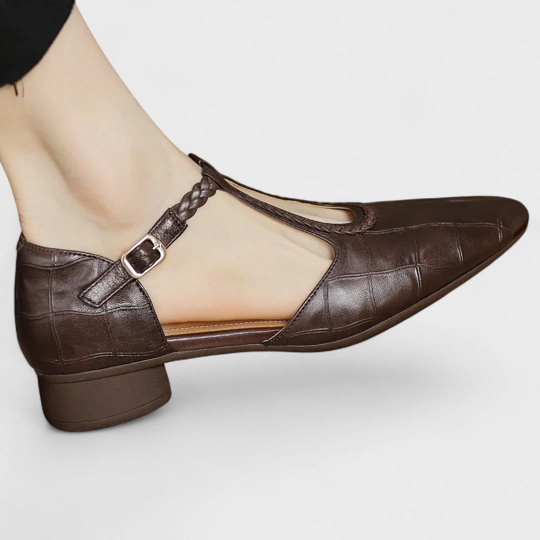 Heleina - Sapatos Ortopédicos De Couro