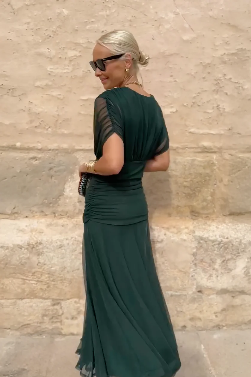 Manich - Vestido Midi Esvoaçante