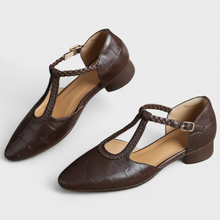Heleina - Sapatos Ortopédicos De Couro