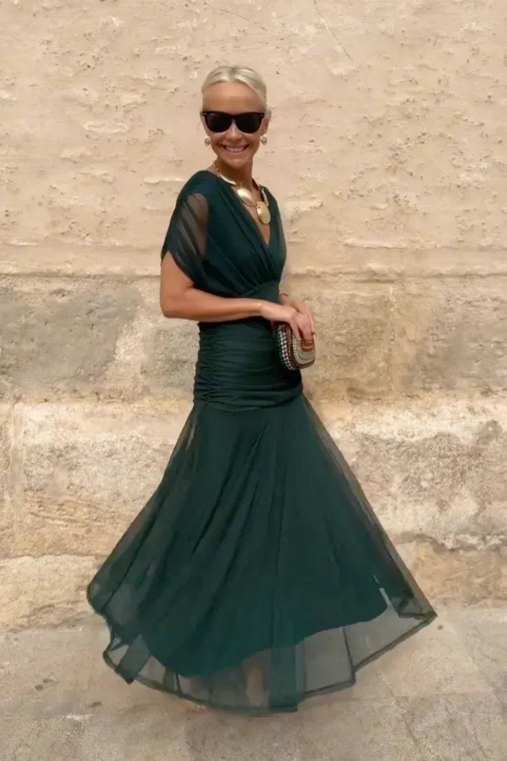 Manich - Vestido Midi Esvoaçante