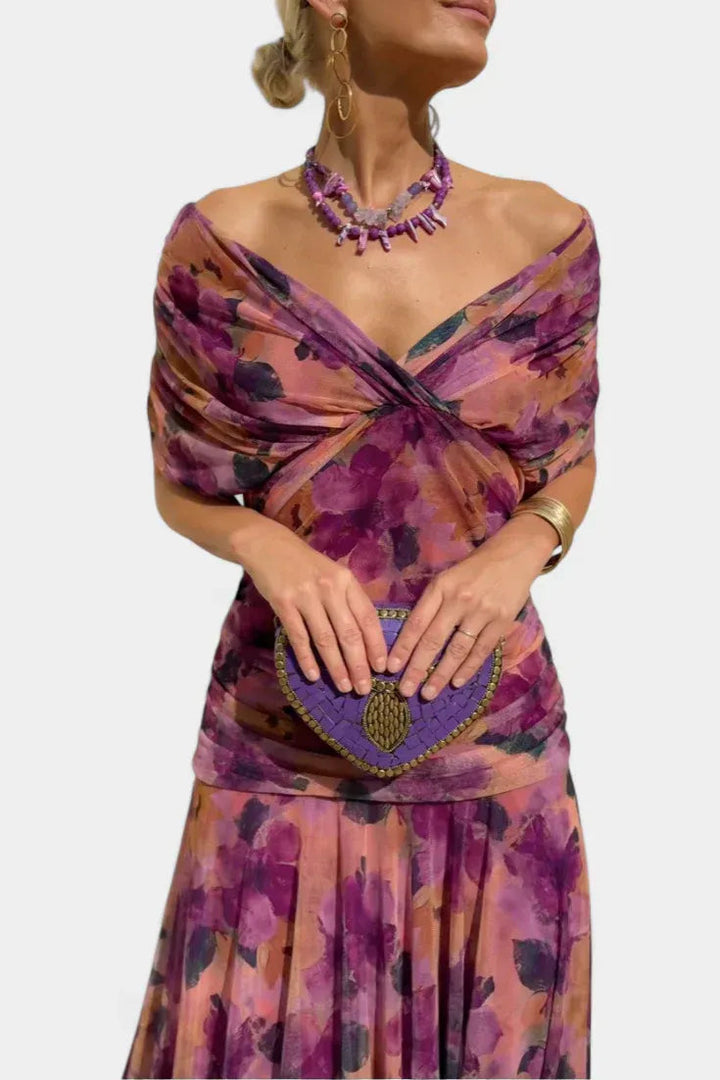 Manich - Vestido Midi Esvoaçante