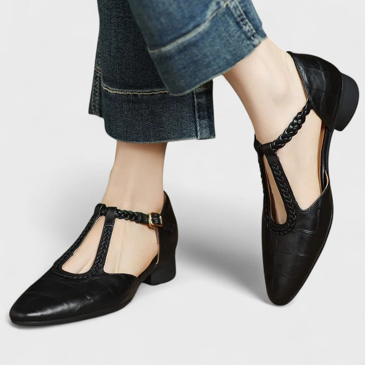 Heleina - Sapatos Ortopédicos De Couro