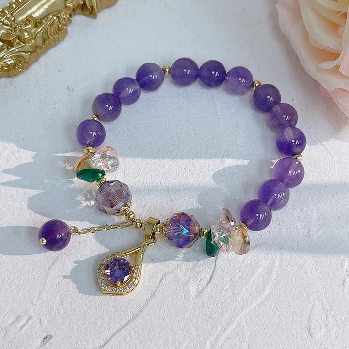 Elsien - Pulseira De Ametista Curativa