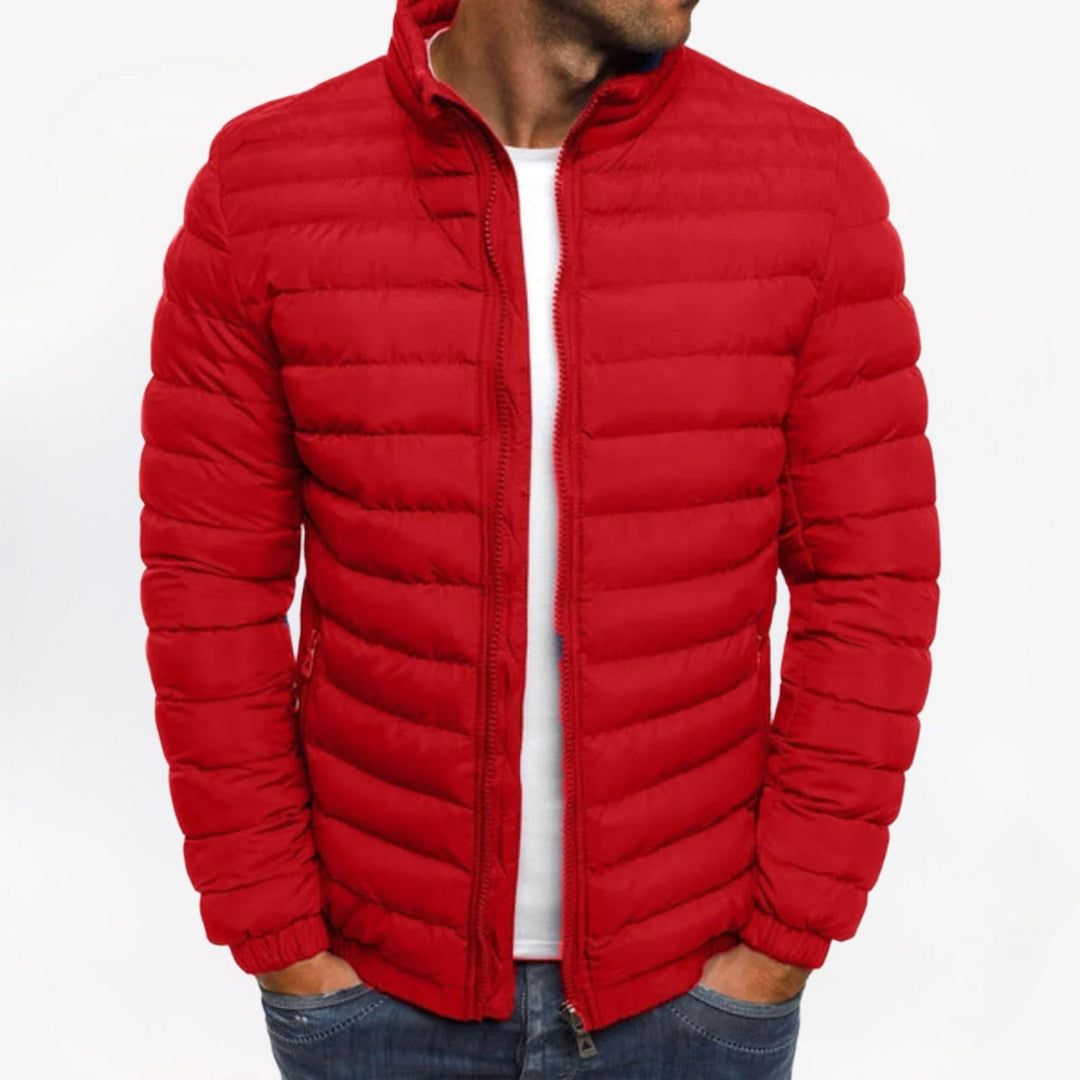 Kuldam - Casaco Acolchoado Elegante Com Fecho