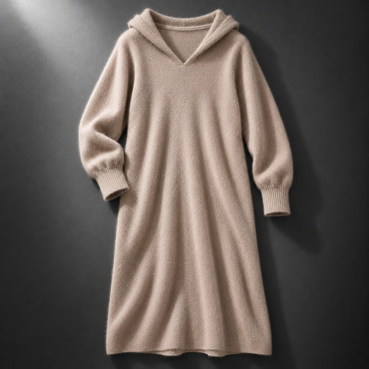 Karsyn - Vestido De Caxemira Com Capuz
