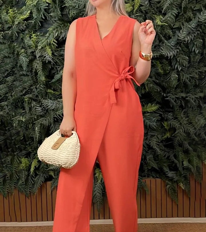 Betsy - Macacão Elegante Sem Mangas