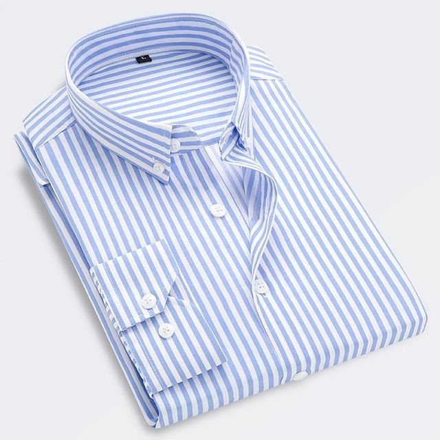 Jeroen - Camisa De Verão Listrada e Respirável
