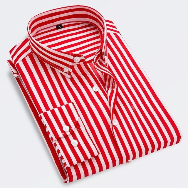 Jeroen - Camisa De Verão Listrada e Respirável