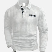 Dekan - Polos de Manga Comprida Com Textura Waffle