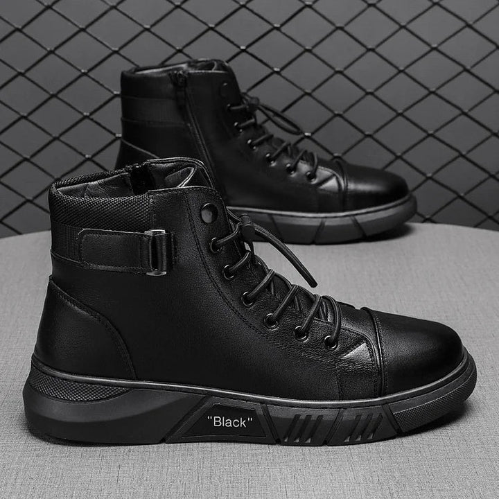 Quentin - Bota de Couro com Atacadores