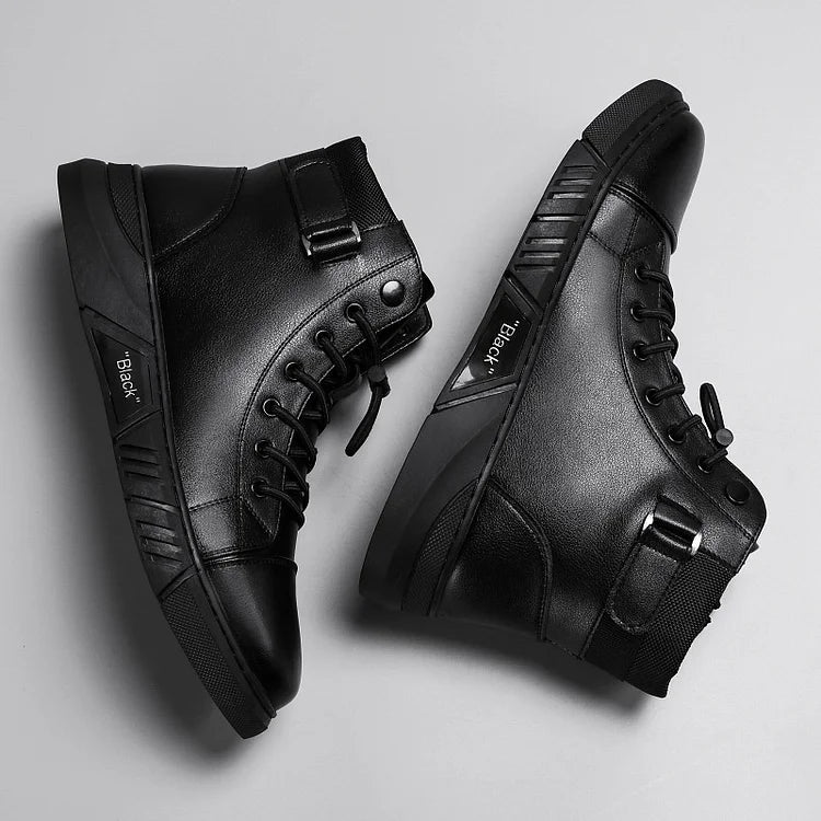 Quentin - Bota de Couro com Atacadores