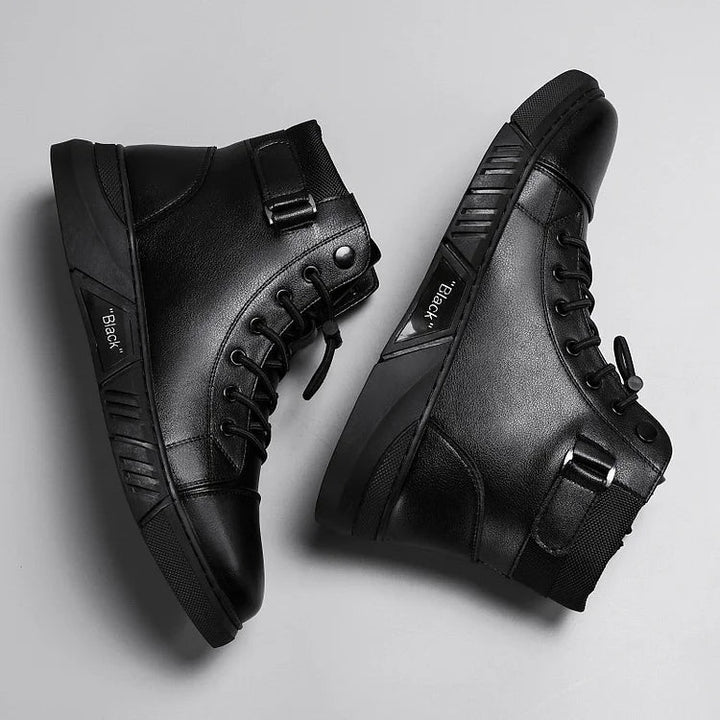 Quentin - Bota de Couro com Atacadores