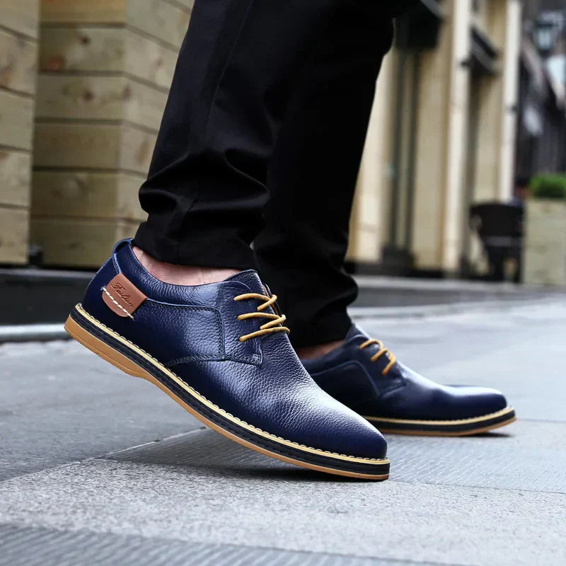 Kostis - Sapatos De Couro Respiráveis
