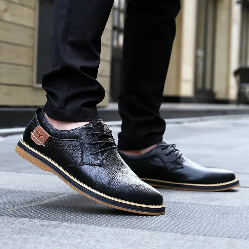 Kostis - Sapatos De Couro Respiráveis