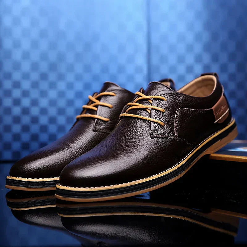 Kostis - Sapatos De Couro Respiráveis