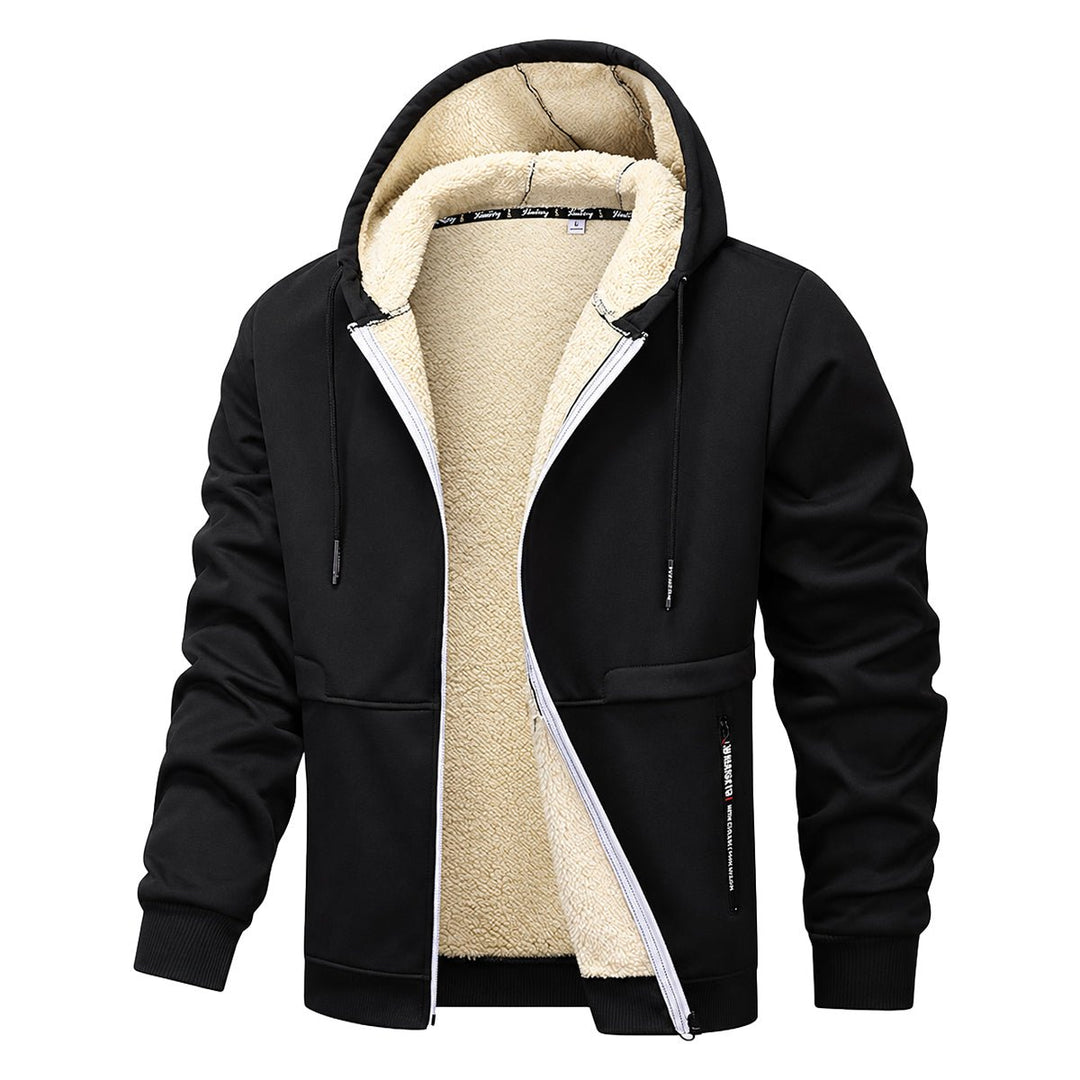 Jamshid - Camisola Com Capuz Manga Comprida E Fecho De Correr