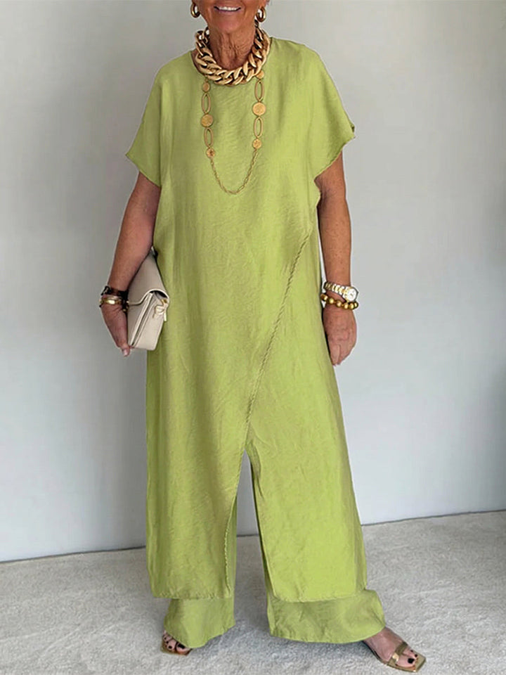 Iasmim - Vestido Largo Confortável E Assimétrico