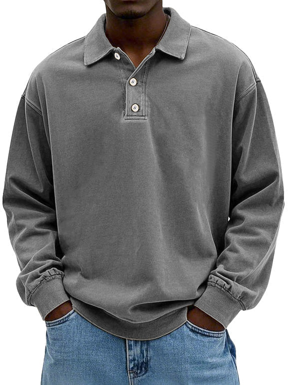Johannes - Camisa Vintage de Manga Comprida