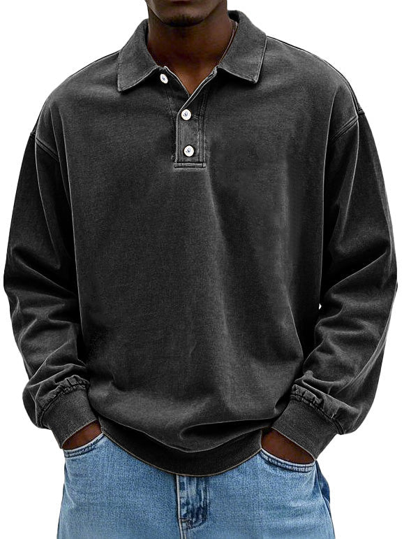 Johannes - Camisa Vintage de Manga Comprida
