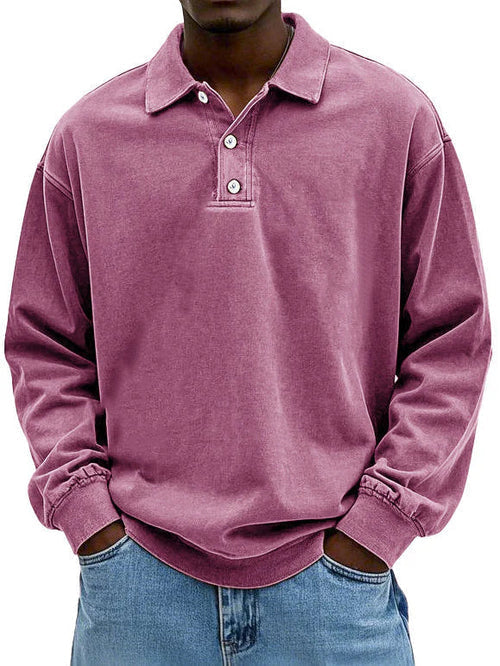 Johannes - Camisa Vintage de Manga Comprida