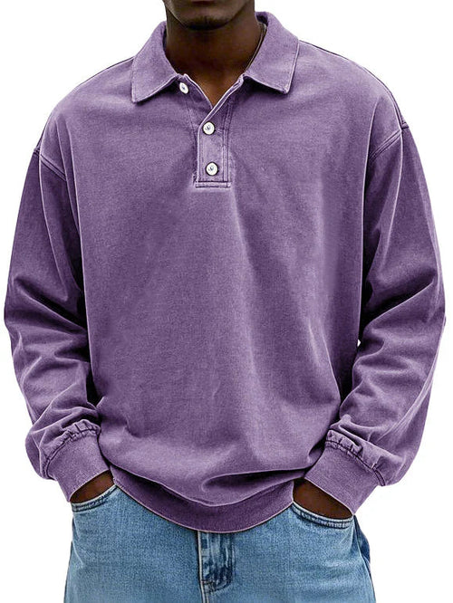 Johannes - Camisa Vintage de Manga Comprida