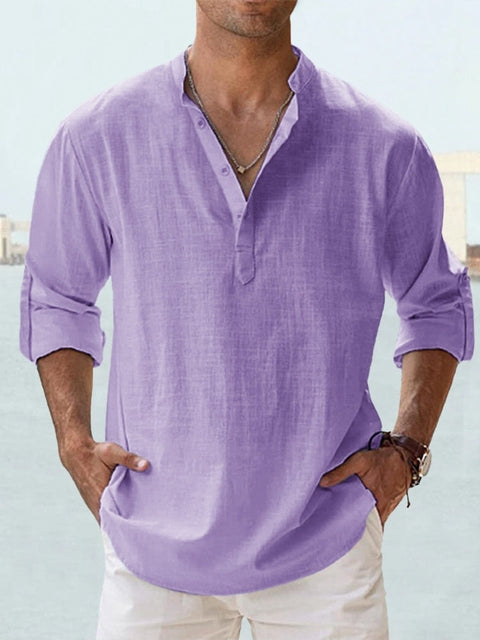 Leon - Camisa de Linho Respirável