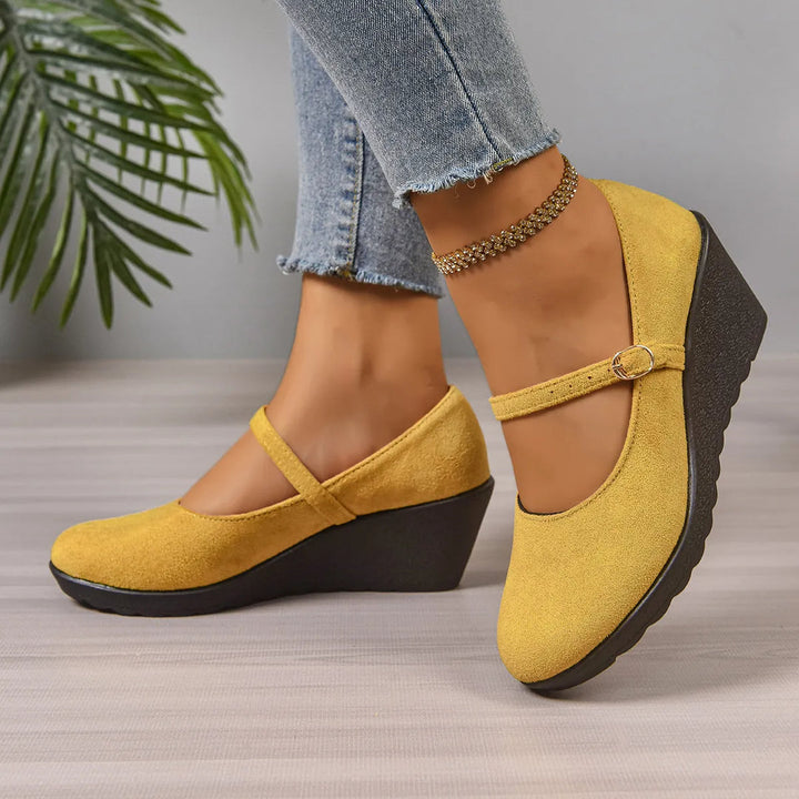 Bethy - Sapatos Mary Jane Com Tira Com Fivela