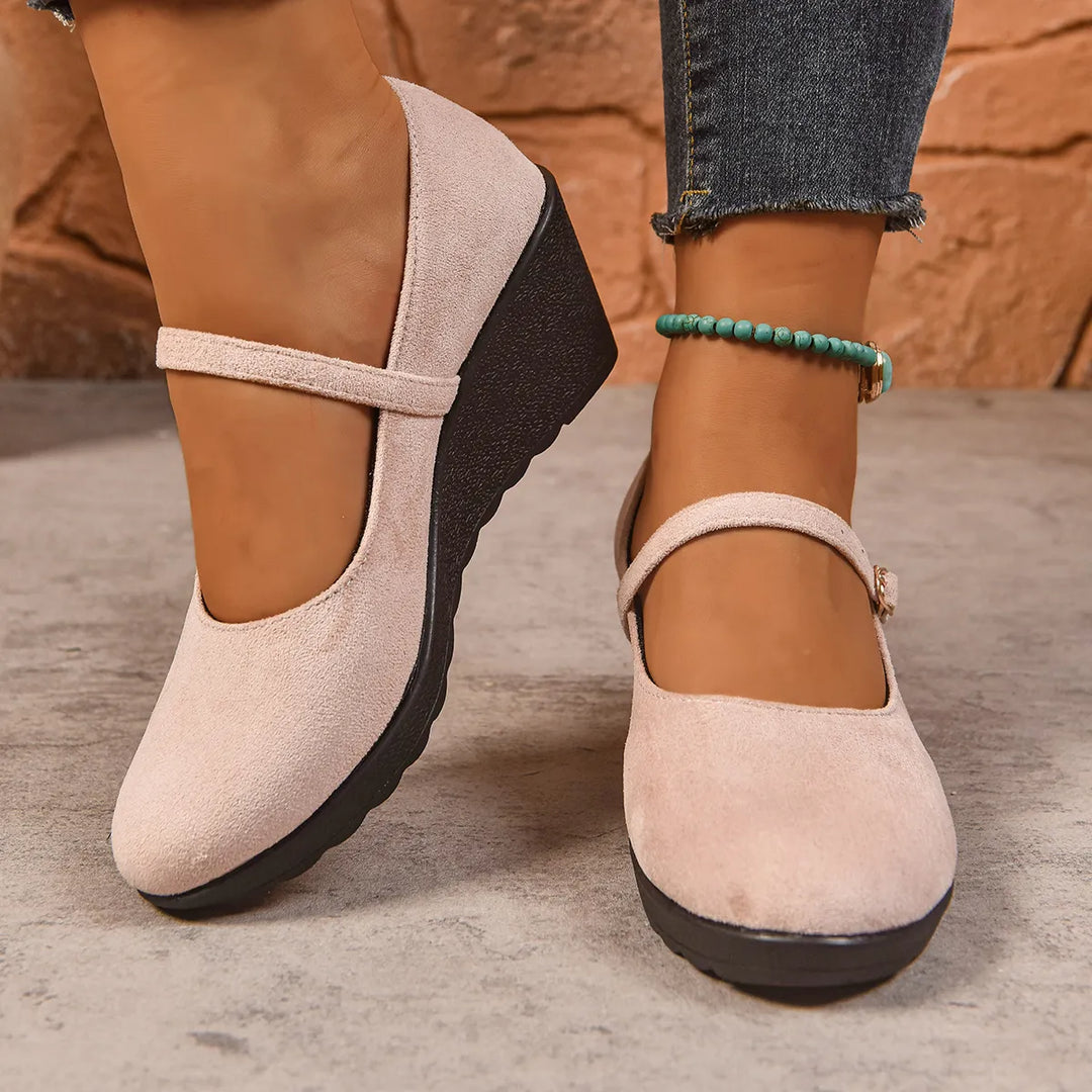 Bethy - Sapatos Mary Jane Com Tira Com Fivela