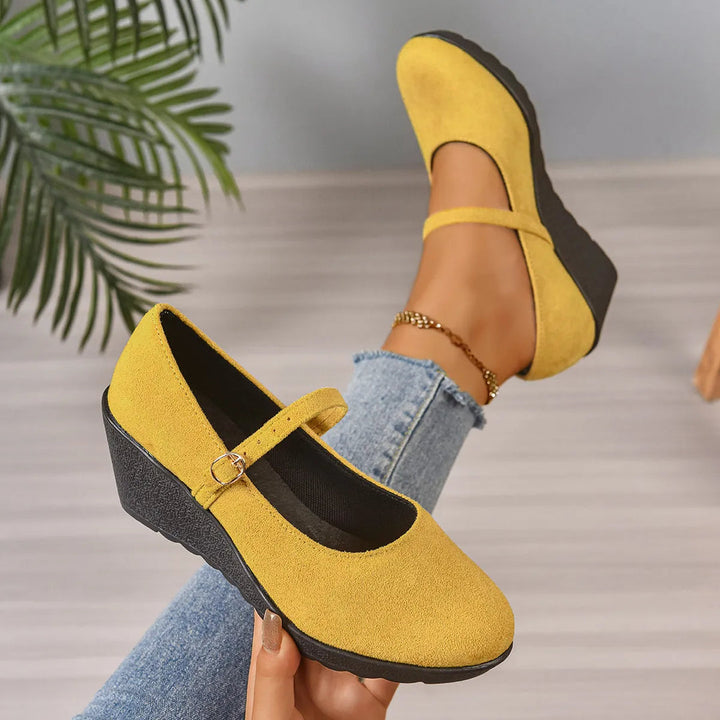 Bethy - Sapatos Mary Jane Com Tira Com Fivela