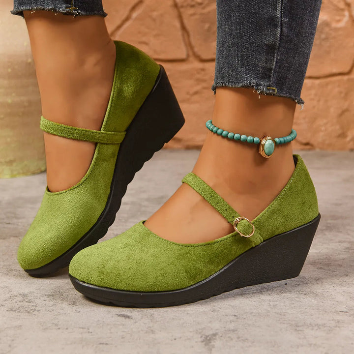 Bethy - Sapatos Mary Jane Com Tira Com Fivela