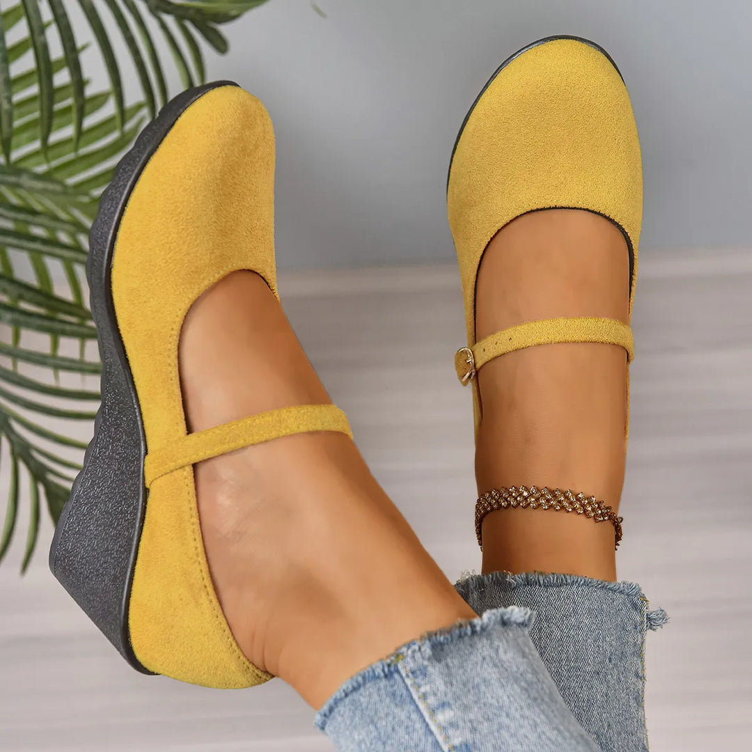 Bethy - Sapatos Mary Jane Com Tira Com Fivela