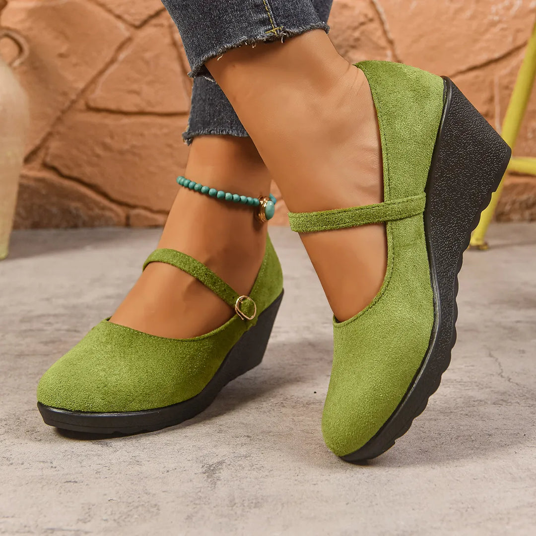 Bethy - Sapatos Mary Jane Com Tira Com Fivela