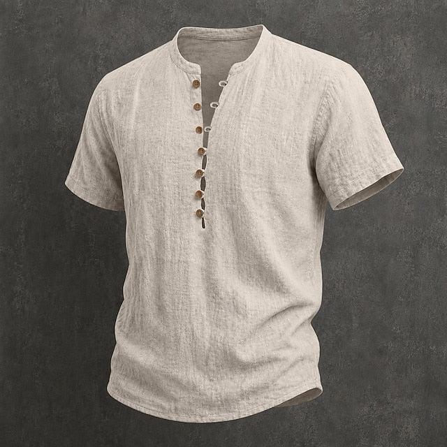 Dawed - Camisas de Verão Com Botões à Frente