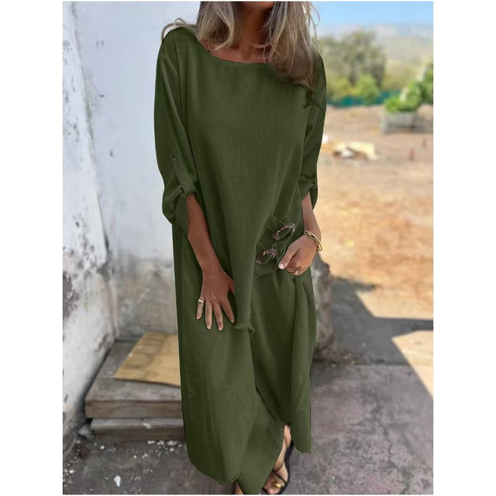 Tilda - Conjunto de Duas Peças com Gola Redonda