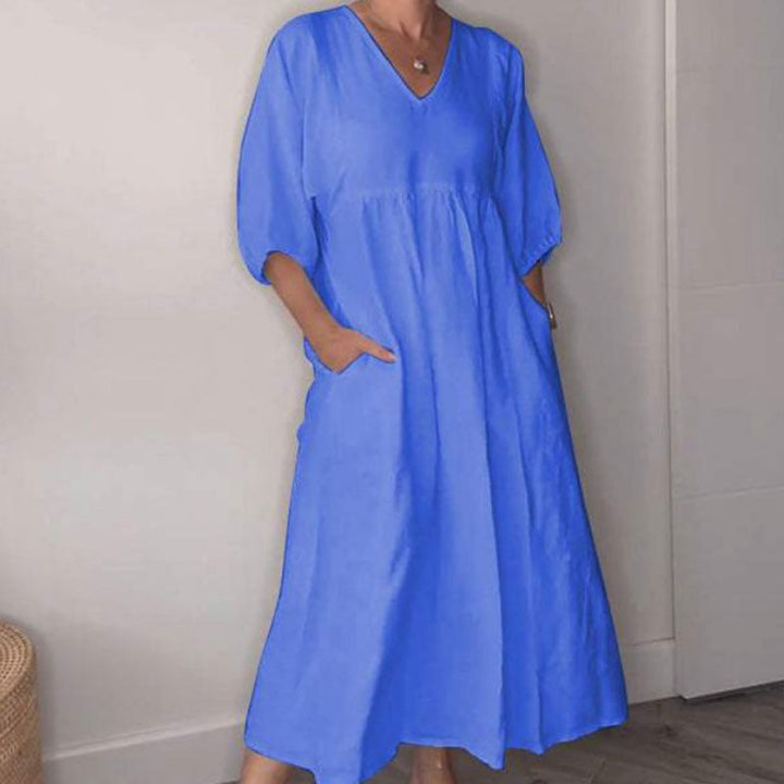 Shantel - Vestido Casual Com Decote Em V