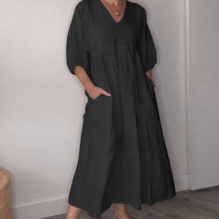 Shantel - Vestido Casual Com Decote Em V
