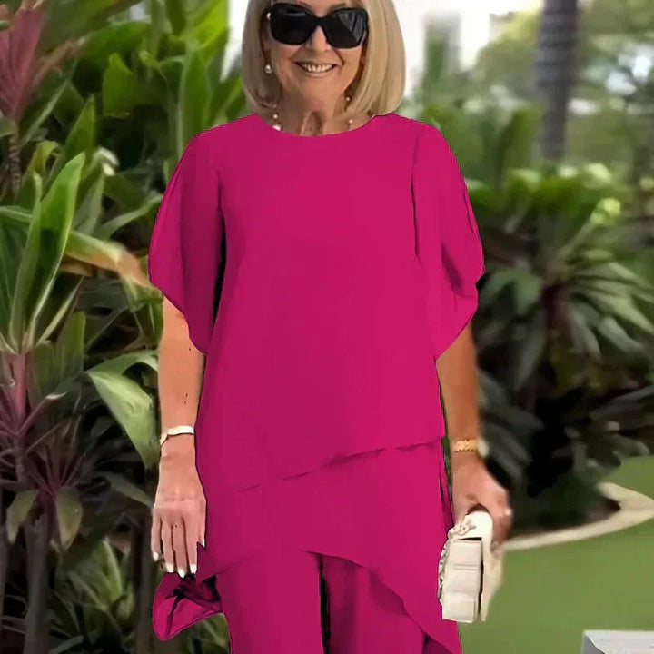 Lianah - Conjunto De Blusa Com Calças Largas