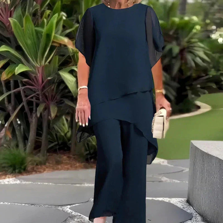 Lianah - Conjunto De Blusa Com Calças Largas