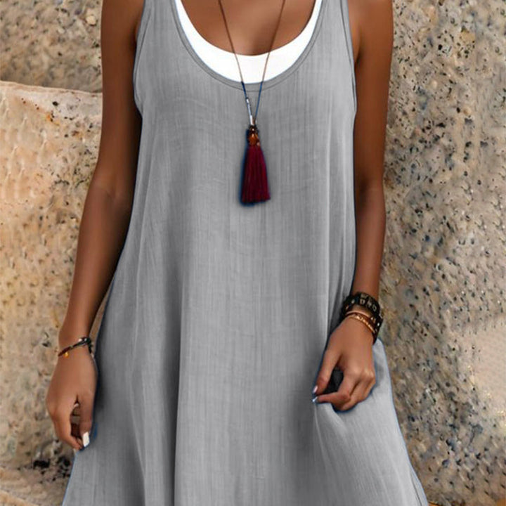 Billina - Vestido De Verão Em Camadas Sem Alças