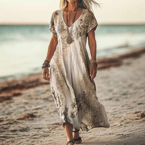 Lovisa - Vestido de Manga Curta Com Estampado
