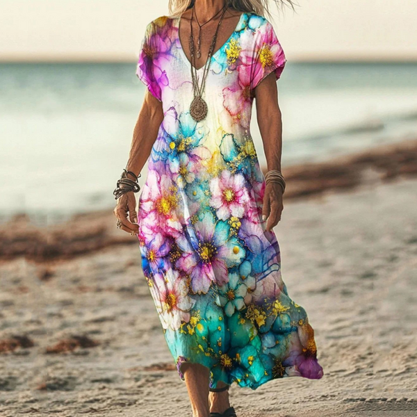 Lovisa - Vestido de Manga Curta Com Estampado