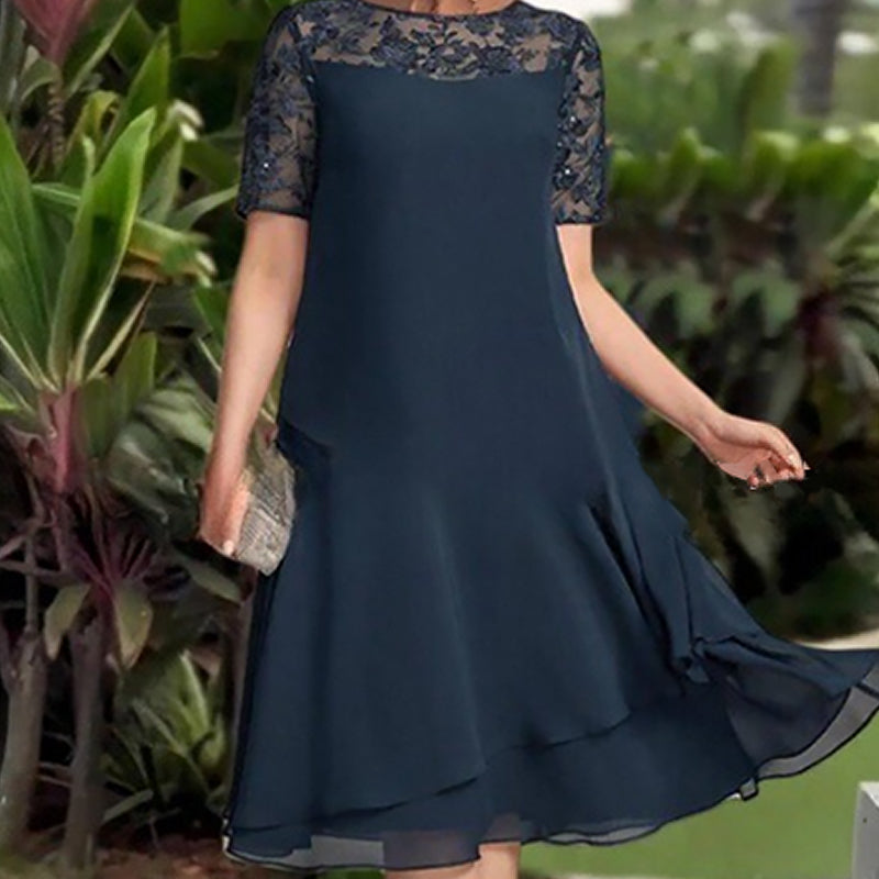 Relasha - Vestido De Renda Na Moda