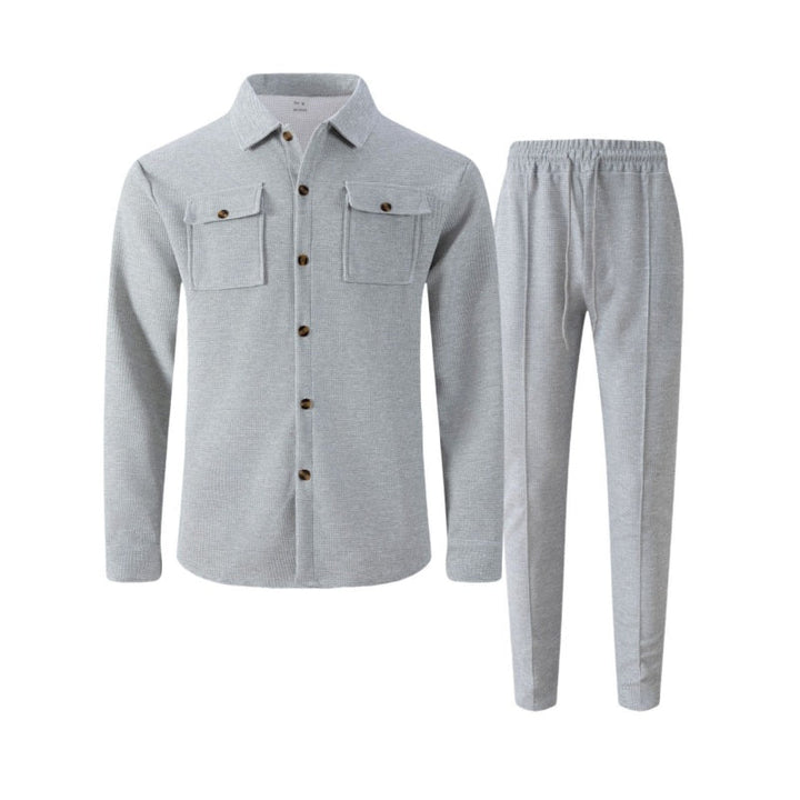 Gustave - Conjunto De Camisa De Manga Comprida E Calças