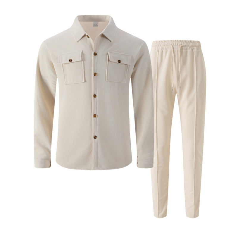Gustave - Conjunto De Camisa De Manga Comprida E Calças
