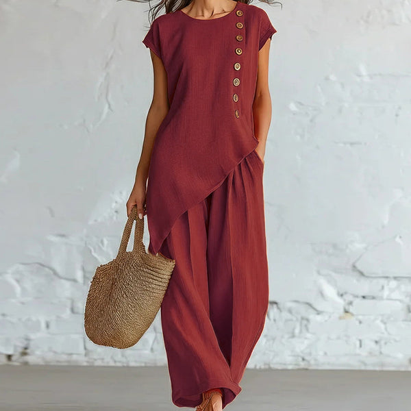 Maiara - Conjunto Elegante De Duas Peças