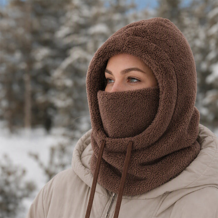 Norvello - Balaclava De Velo Com Capuz E Proteção Facial